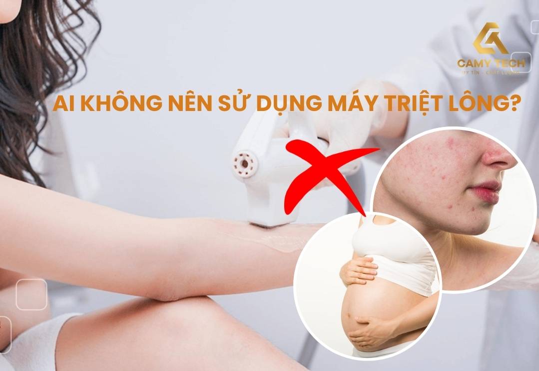 Không phải ai cũng phù hợp sử dụng máy triệt lông