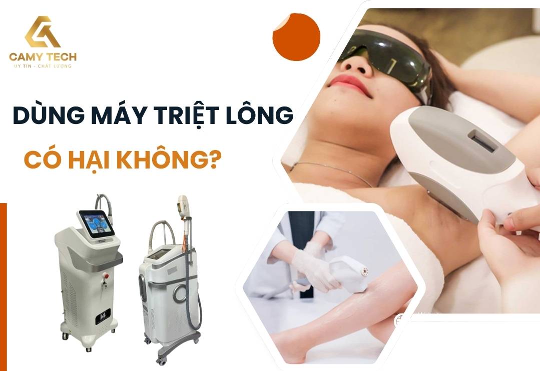 Giải đáp chi tiết câu hỏi: “Dùng máy triệt lông có hại không?”