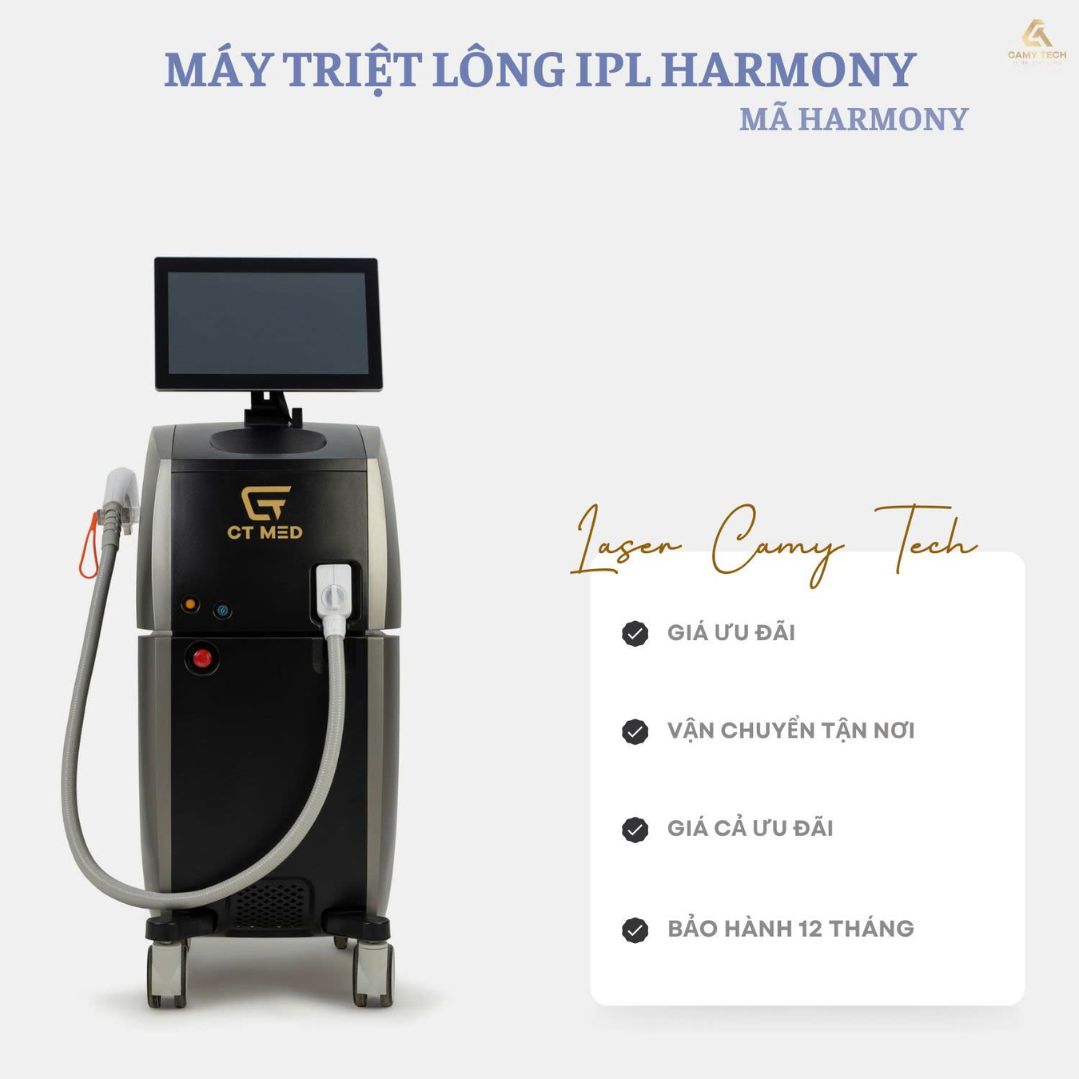 Máy triệt lông công nghệ IPL