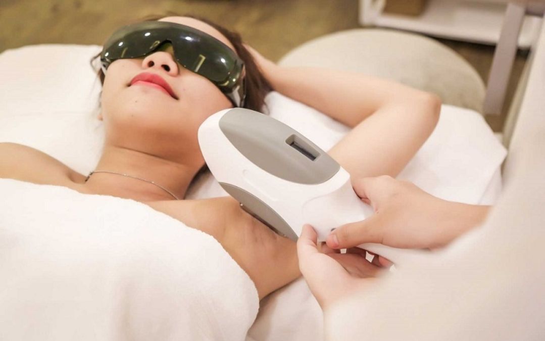 Máy triệt lông làm spa sử dụng công nghệ triệt lông Elight