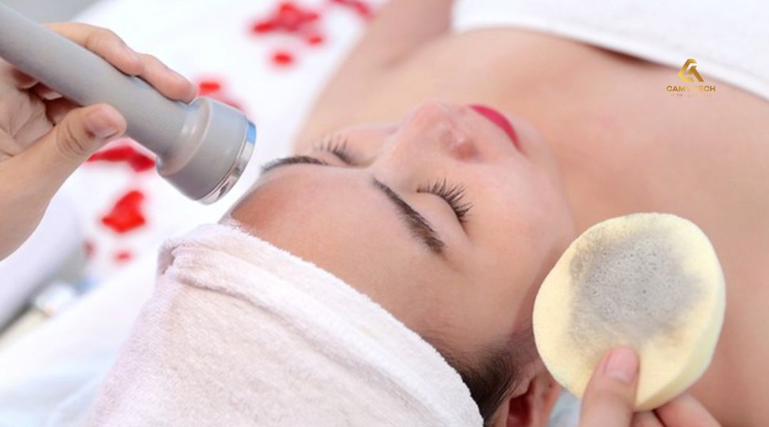 Hình ảnh máy hút chì dùng trong spa