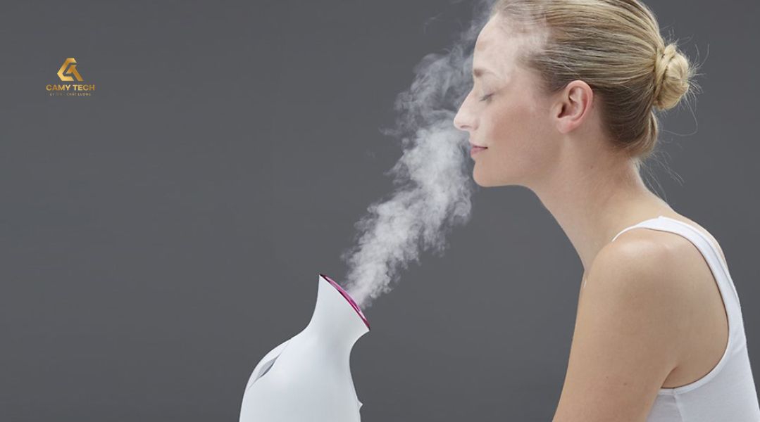 Máy xông hơi tại spa giúp khách hàng thư giãn