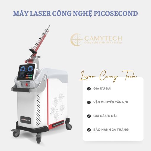 Máy laser xóa xăm, nám công nghệ picosecond