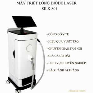 Máy Triệt Lông Diode Laser Silk 801