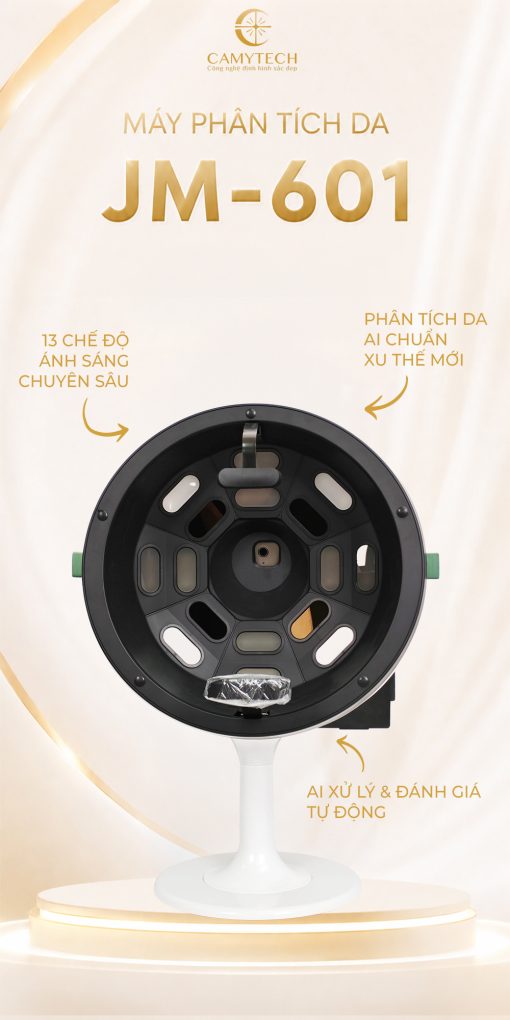 Máy phân tích da JM601 tích hợp AI thế hệ mới 2026