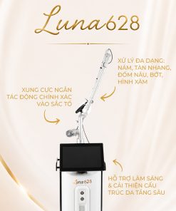 Máy laser trục khuỷu LUNA 628 Laser Q-Switched Nd:YAG chuyên sâu