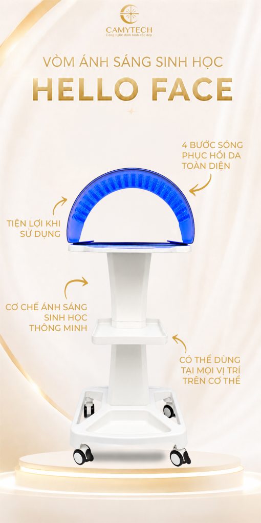 Vòm ánh sáng sinh học Hello Face